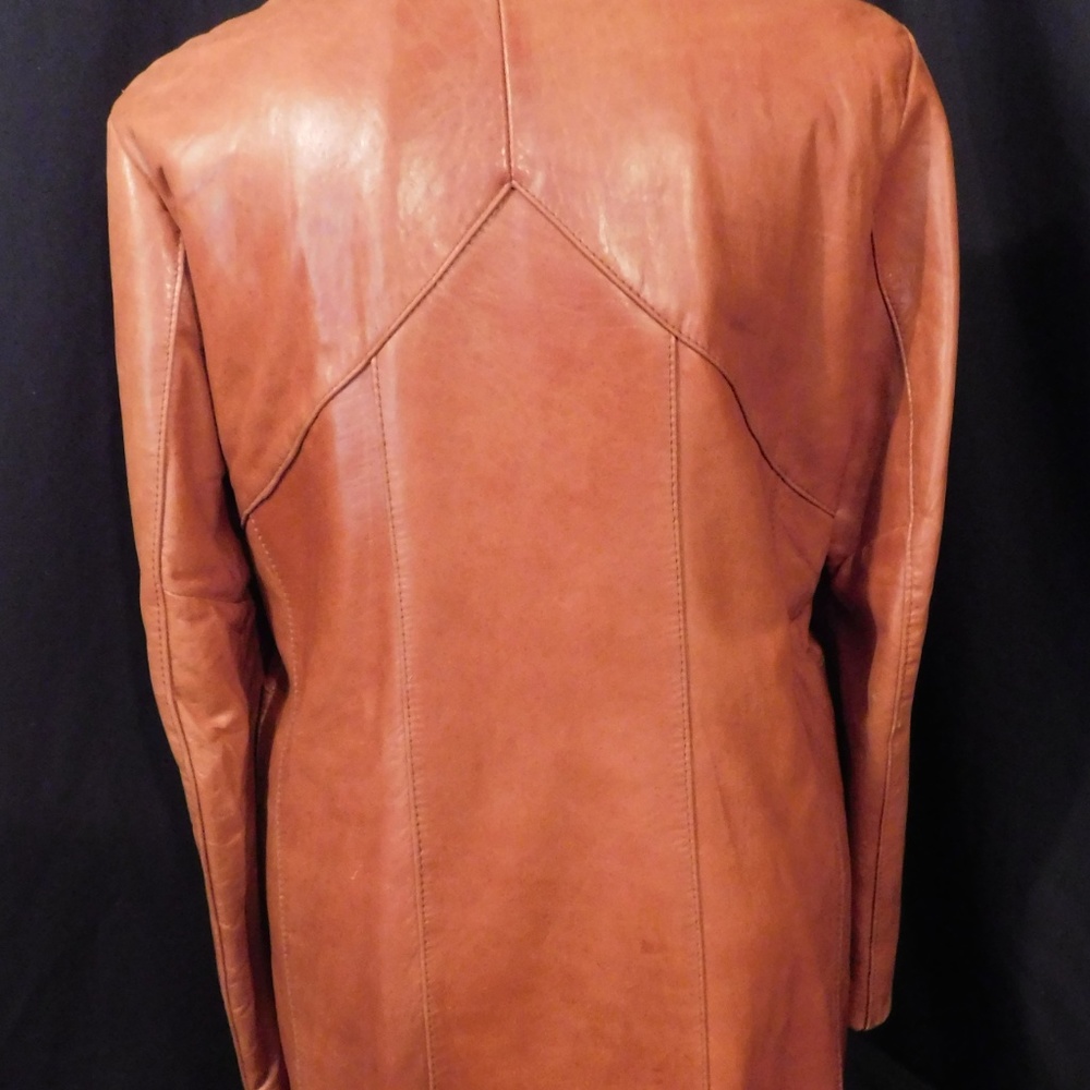 Vagabond Ultrasoft Lined Leather Car Coat Men's 42
